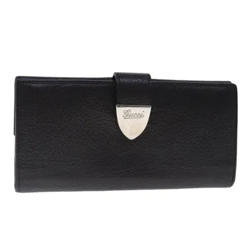 Pre-owned Leather wallets - Gucci Vintage - Modalova