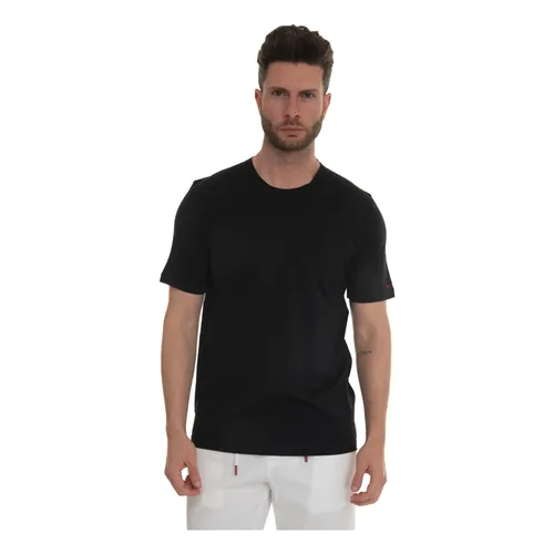 Cotton Logo Tee, Regular Fit - Kiton - Modalova