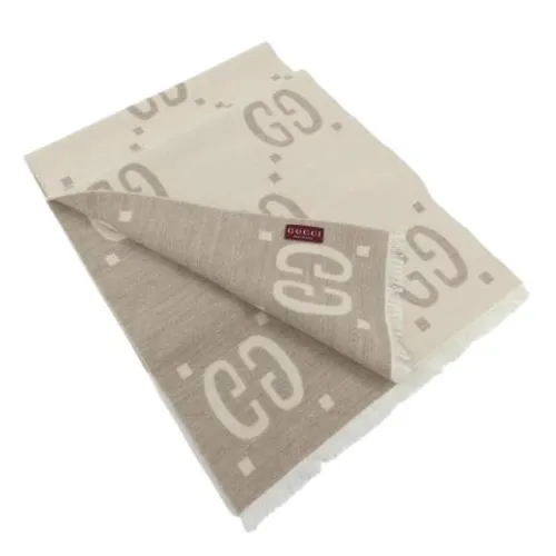 Pre-owned > Pre-owned Accessories > Pre-owned Scarves - - Gucci Vintage - Modalova