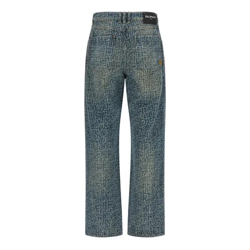 Jeans Monogram - Balmain - Modalova