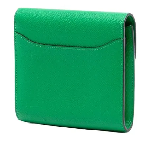 Pre-owned Leather Wallet - Hermès Vintage - Modalova