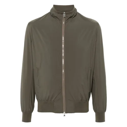 Fox' bomber jacket - Barba - Modalova