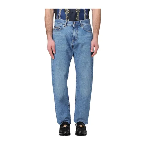 Jeans > Loose-fit Jeans - - Versace - Modalova