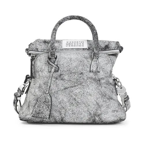 White Leather Handbag - Maison Margiela - Modalova
