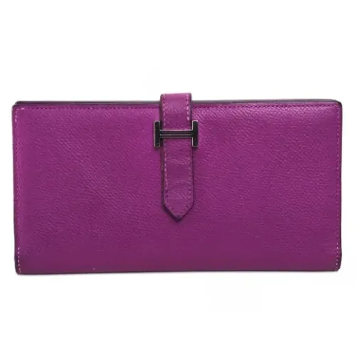 Pre-owned Leather wallets - Hermès Vintage - Modalova
