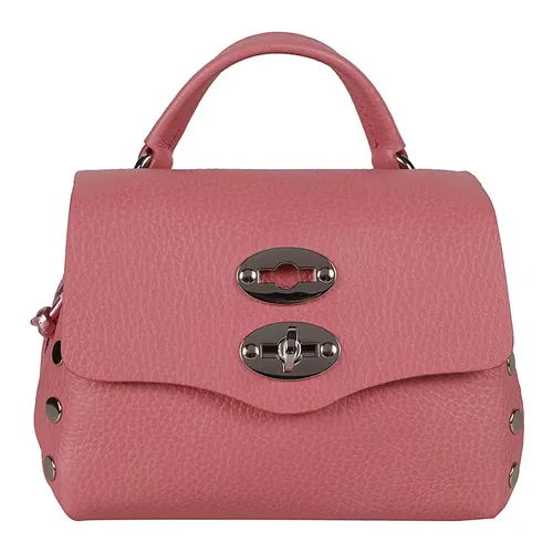 Pink Leather Top Handle Bag - Zanellato - Modalova