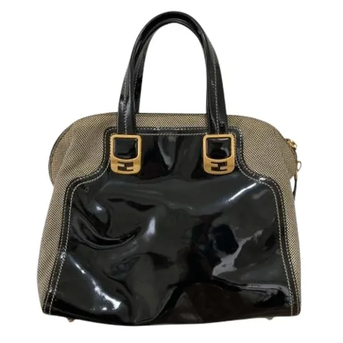 Pre-owned Leather Handbag - Fendi Vintage - Modalova