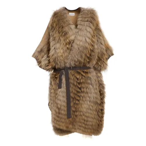 Faux Fur Cape - P.a.r.o.s.h. - Modalova