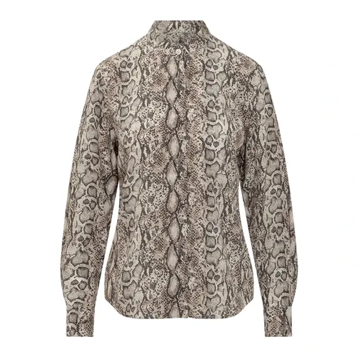 Korean Collar Button Closure Shirt - Isabel Marant - Modalova
