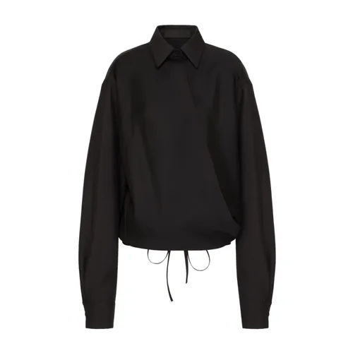 Techno Light Wool Shirt - Valentino Garavani - Modalova