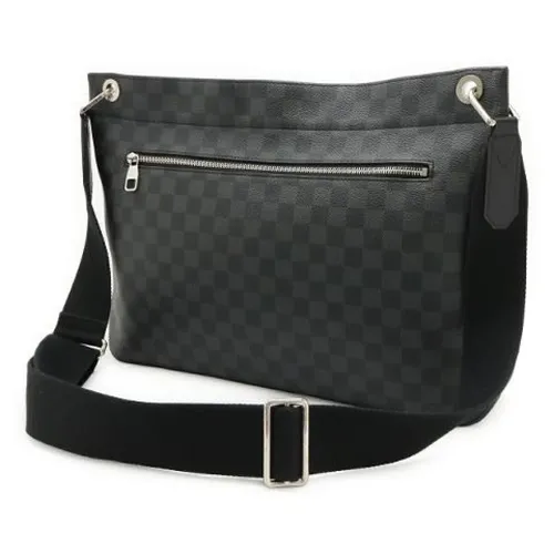 Pre-owned Hunter Damier Graphite Shoulder Bag - Louis Vuitton Vintage - Modalova