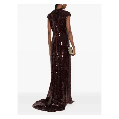 Sequin Cap Sleeve Dress - Rotate Birger Christensen - Modalova