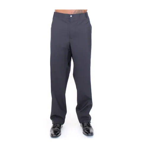 Black Wool Pleated Pants - Dolce & Gabbana - Modalova