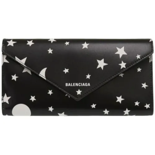 Pre-owned Leather Wallet - Balenciaga Vintage - Modalova