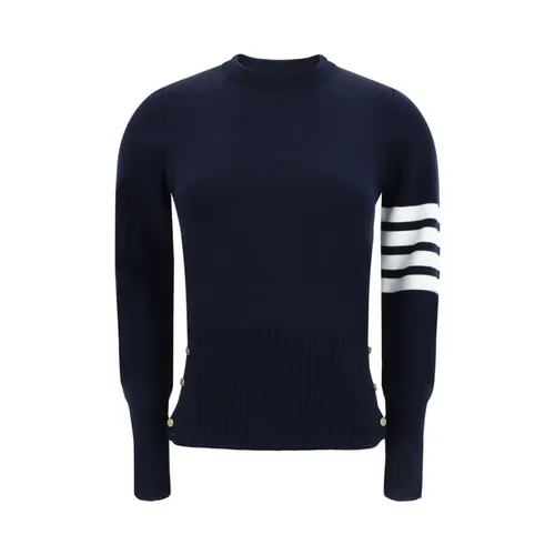 Milano Stitch Crew Neck Pullover - Thom Browne - Modalova