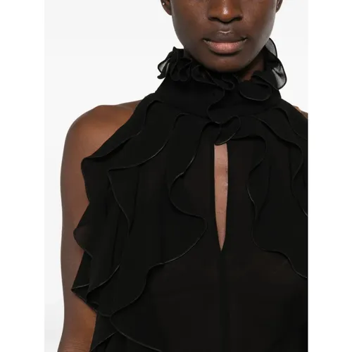 Ruffled Top - Alexander McQueen - Modalova
