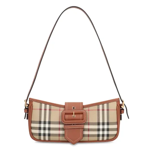 Check print shoulder bag - Burberry - Modalova
