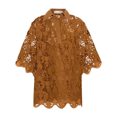 Coco Lace Tunic Top - Zimmermann - Modalova