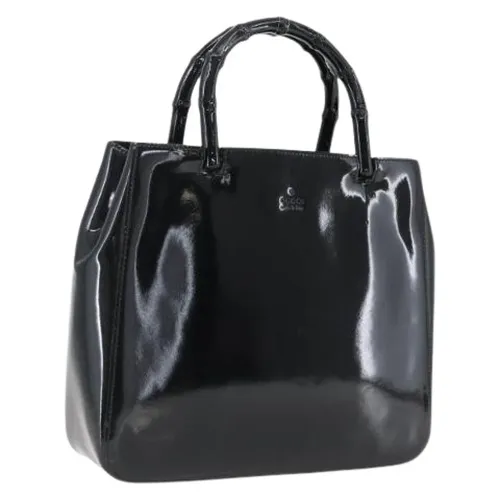 Pre-owned Leather Handbag - Gucci Vintage - Modalova