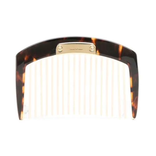 Tortoiseshell Hair Comb - Miu Miu - Modalova