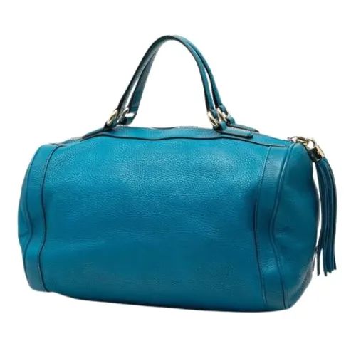 Pre-owned Leather Handbag - Gucci Vintage - Modalova