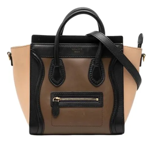 Pre-owned Leather Mini Bag - Celine Vintage - Modalova