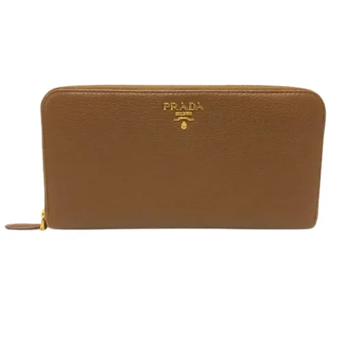 Pre-owned Leather wallets - Prada Vintage - Modalova