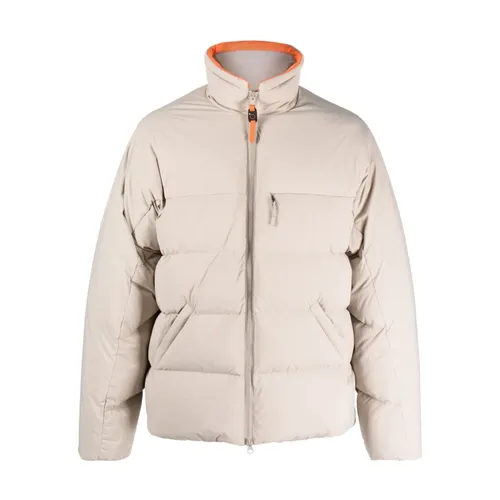 Padded High Neck Zip Jacket - Junya Watanabe - Modalova