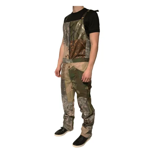 Patchwork Camouflage Overall Pants - Dolce & Gabbana - Modalova
