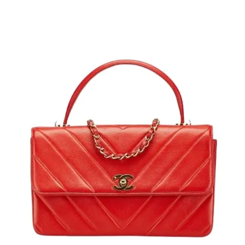 Pre-owned Leather Handbag - Chanel Vintage - Modalova