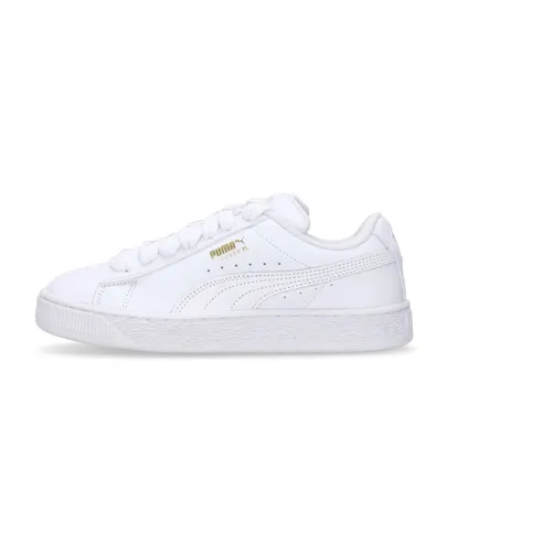 Suede Low Shoe White Vapor Gray - Puma - Modalova