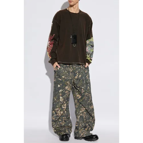 Wide Trousers - Diesel - Modalova