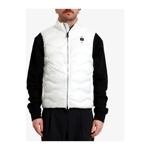 Checked Padded Vest - Blauer - Modalova