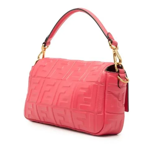 Pre-owned Vintage Leather Handbag - Fendi Vintage - Modalova