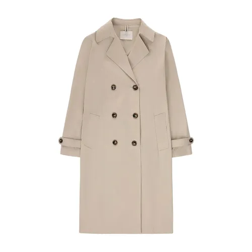 Trench Coat Lungo in Cotone - Circolo 1901 - Modalova