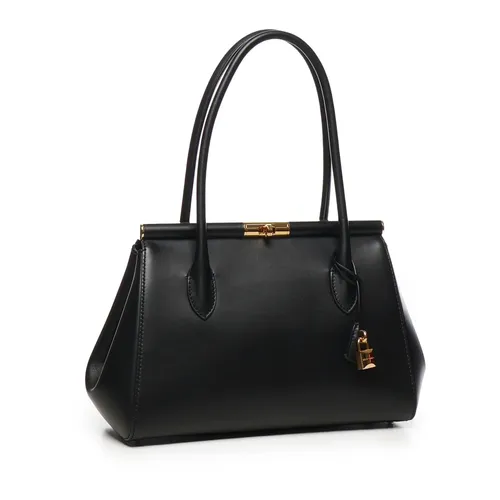 Black Marlene Leather Bag - Dolce & Gabbana - Modalova