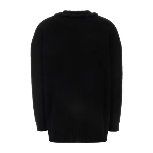 Black Wool Sweater - Valentino Garavani - Modalova