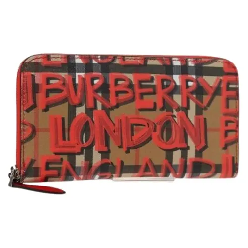 Pre-owned Leather Wallet - Burberry Vintage - Modalova