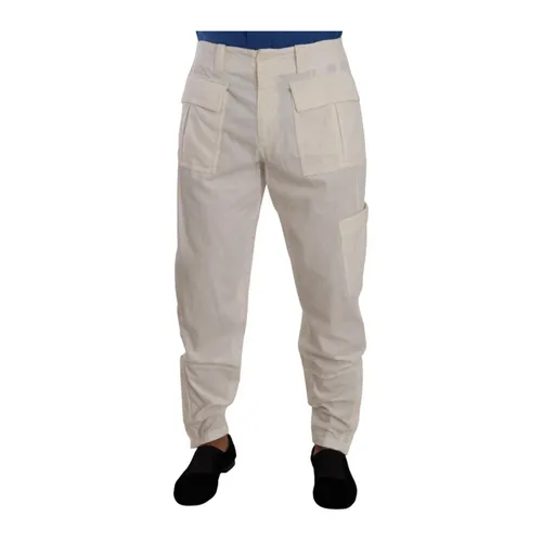 Cotton Corduroy Cargo Pants - Dolce & Gabbana - Modalova