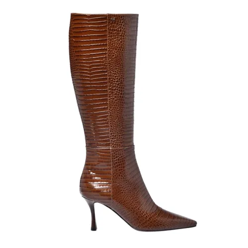 Crocodile Print Boots - Baldinini - Modalova