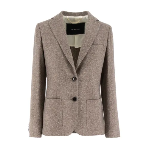 Kiton - Jackets > Blazers - Brown - Kiton - Modalova