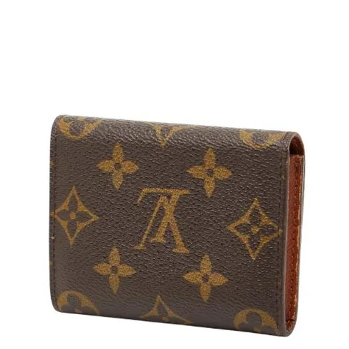 Pre-owned Envelope Carte de Visite Monogram Card Case - Louis Vuitton Vintage - Modalova