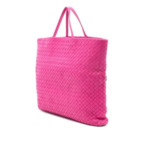 Pre-owned Leather Tote - Bottega Veneta Vintage - Modalova