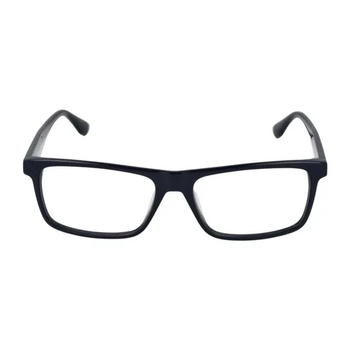 Blue Rectangle Optical Frames with Case - BMW - Modalova
