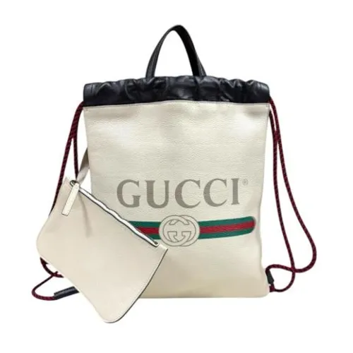 Pre-owned Vintage Backpack - Gucci Vintage - Modalova