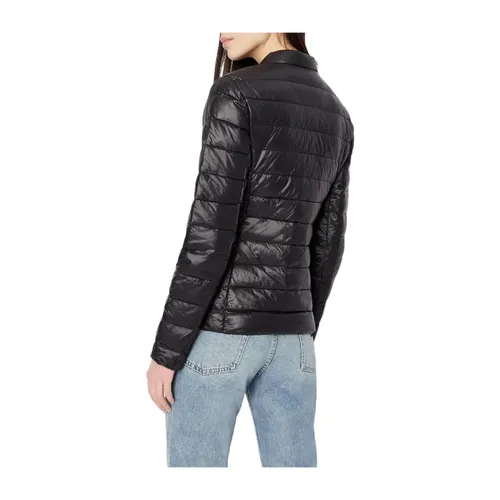 Quilted Technical Fabric Coat - Armani Exchange - Modalova
