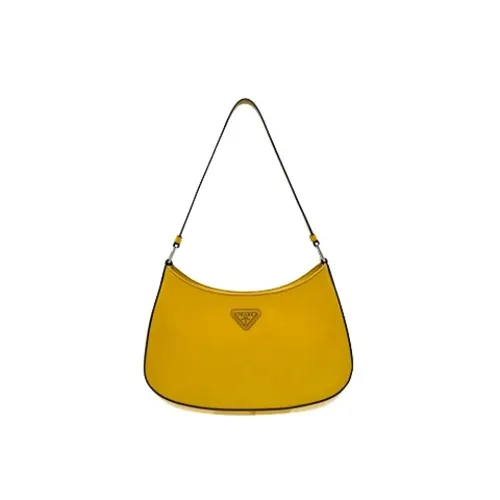 Pre-owned Leather Shoulder Bag - Prada Vintage - Modalova