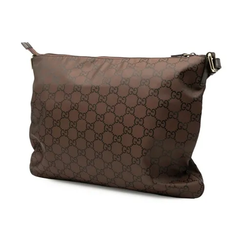 Pre-owned Printed Shoulder Bag - Gucci Vintage - Modalova
