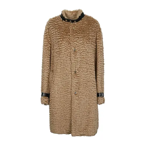 Shearling Collar Coat - Jil Sander - Modalova