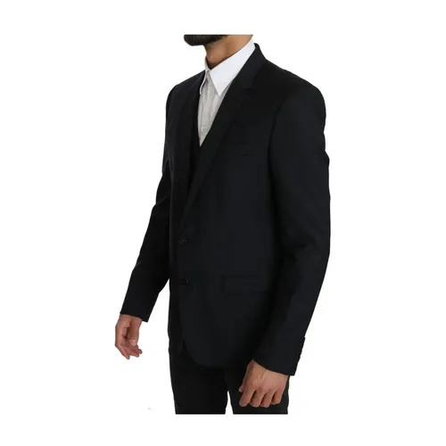 Viscose Two-Piece Suit - Dolce & Gabbana - Modalova